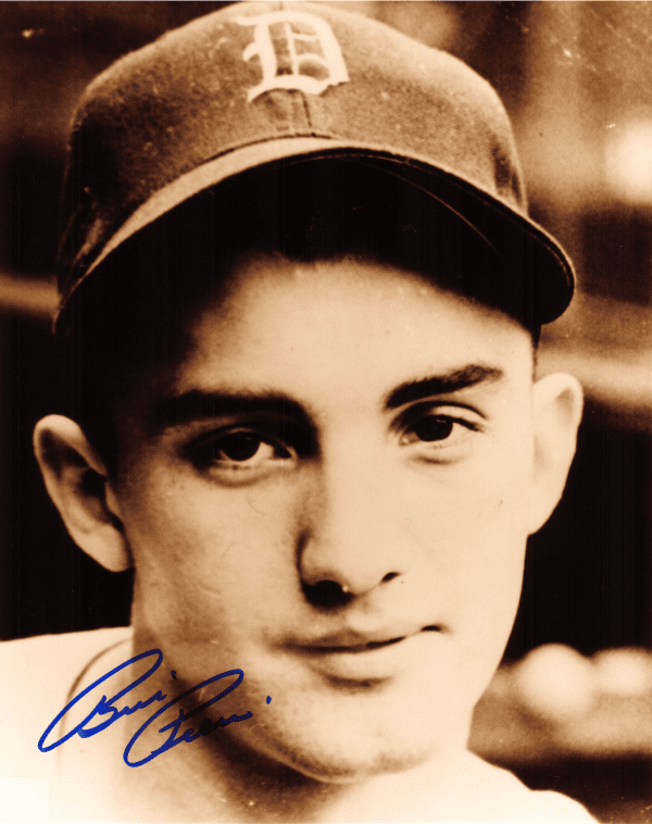 AUTOGRAPHED SIGNED photo BILLY PIERCE Detroit Tigers