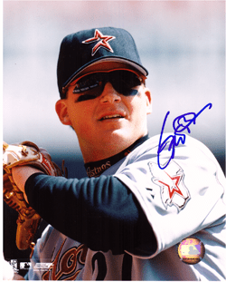 AUTOGRAPHED SIGNED photo GEOFF BLUM #3 Houston Astros
