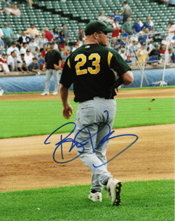 AUTOGRAPHED SIGNED photo BOBBY KIELTY #5 Oakland A's