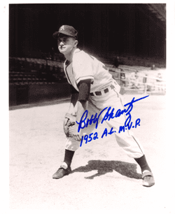 AUTOGRAPHED SIGNED photo BOBBY SHANTZ #1 Philadelphia A's