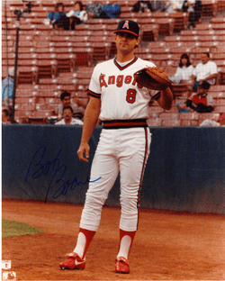 AUTOGRAPHED SIGNED photo BOB BOONE #3 Angels