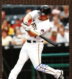 AUTOGRAPHED BRANDON MOSS 8X10 Pittsburgh Pirates Photo