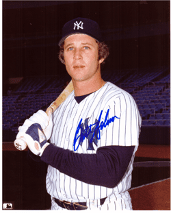 AUTOGRAPHED  photo BUTCH HOBSON New York Yankees