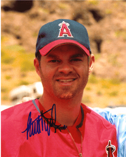 AUTOGRAPHED SIGNED photo PAUL BYRD Angels