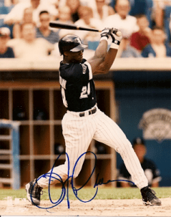 AUTOGRAPHED MIKE CAMERON 8X10 Chicago White Sox Photo