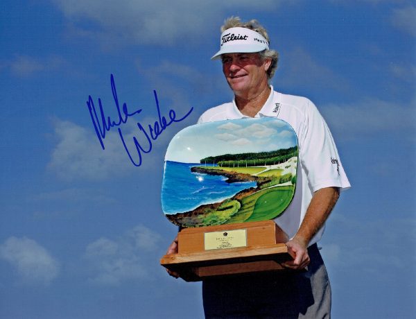 Autographed Mark Wiebe  PGA Photo