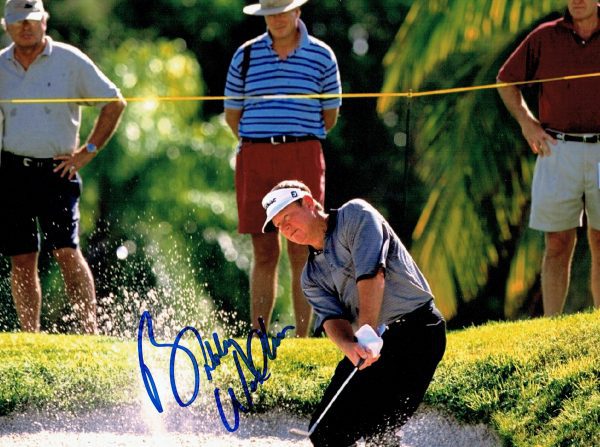 Autographed Bobby Wadkins  PGA Photo