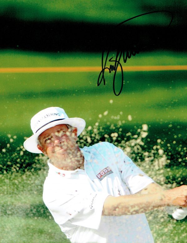 Autographed Kirk Triplett PGA Photo