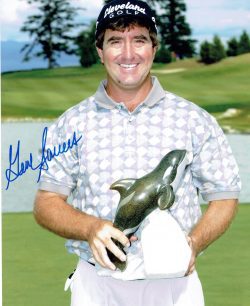 Autographed Gene Sauers PGA Photo