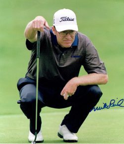 Autographed Mike Reid PGA Photo