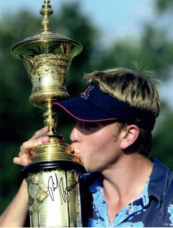 Autographed Rich Barnes PGA Photo