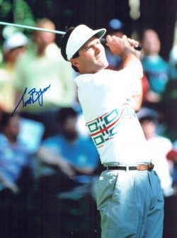 Autographed Tom Byrum PGA Photo