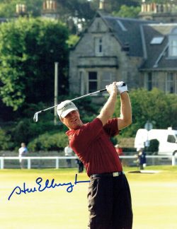 Autographed Steve Elkington PGA Photo