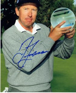 Autographed Dan Forsman PGA Photo