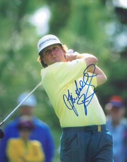 Autographed Jim Gallagher Jr.PGA Photo