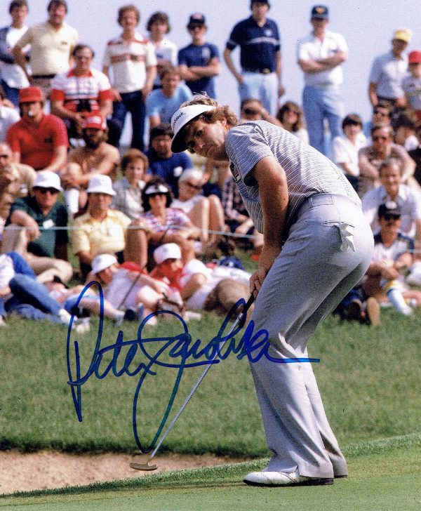 Autographed  Peter Jaconsen  PGA Photo