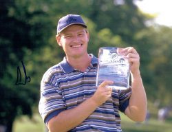 Autographed Ernie Els PGA Photo