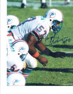 Autographed DWIGHT STEPHENSON 8x10 Miami Dolphins photo