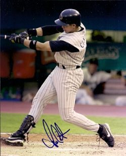 Autographed ALEX CINTRON Arizona Diamondbacks Photo