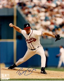 AUTOGRAPHED  photo BRAD CLONTZ Atlanta  Braves