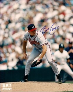 AUTOGRAPHED  photo BRAD CLONTZ Atlanta  Braves