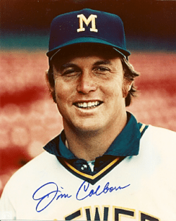 AUTOGRAPHED JIM COLBORN 8x10 Milwaukee Brewers Photo