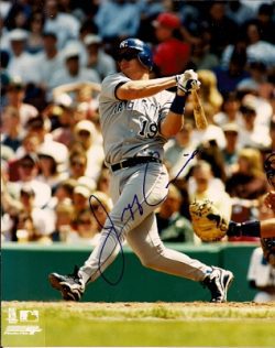 AUTOGRAPHED  photo JEFF CONINE  KC Royals