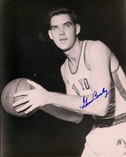 Autographed GENE CONLEY New York Knicks Photo