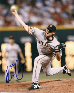 AUTOGRAPHED  KEVIN CORREA San Francisco Giants Pho