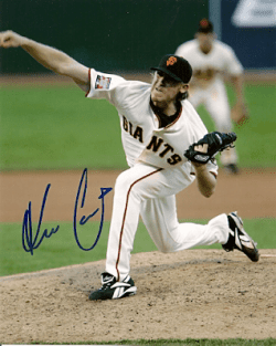 AUTOGRAPHED  KEVIN CORREA San Francisco Giants Photo