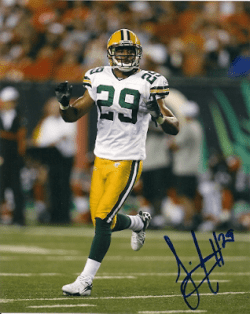 Autographed TYRONE CULVER Green Bay Packers Photo