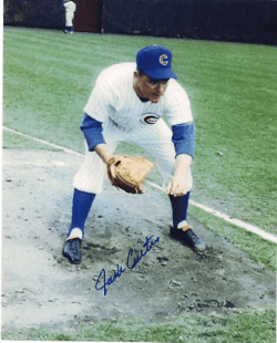 AUTOGRAPHED  JACK CURTIS - Chicago Cubs photo
