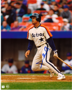 AUTOGRAPHED SIGNED photo ANDUJAR CEDENO #2 Houston Astros