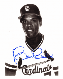 AUTOGRAPHED SIGNED photo CESAR CEDENO Cardinals