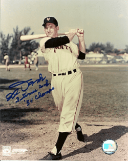 AUTOGRAPHED  AL DARK 8x10 San Francisco Giants Photo