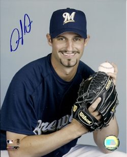 AUTOGRAPHED  photo DOUG DAVIS Milwaukee Brewers