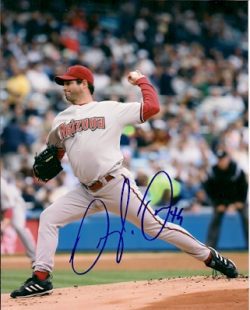 Autographed DOUG DAVIS Arizona Diamondbacks Photo