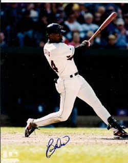AUTOGRAPHED ERIC DAVIS 8x10 Baltimore Orioles Photo