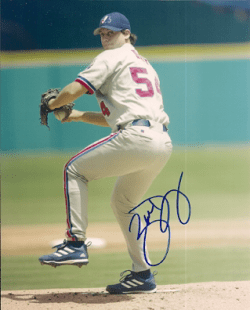 AUTOGRAPHED ZACH DAY Montreal Expos Photo
