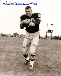 Autographed DICK DESCHAINE Green Bay Packers Photo