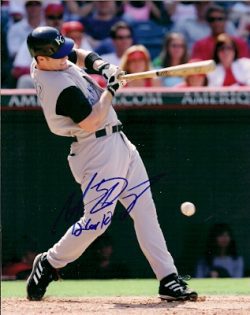 AUTOGRAPHED  photo MATT DIAZ  KC Royals