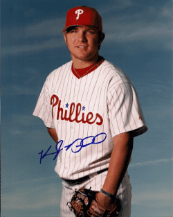 AUTOGRAPHED KYLE DRABEK photo Philadelphia Phillies
