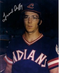 AUTOGRAPHED FRANK DUFFY 8x10 Cleveland Indians Photo