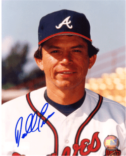 AUTOGRAPHED DARRELL EVANS 8x10 Atlanta Braves Photo