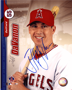 AUTOGRAPHED SIGNED photo JEFF DAVANON Angels