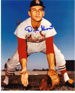 Autographed Dick Groat St. Louis Cardinals 8X10 Photo
