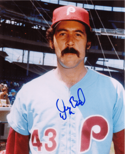 AUTOGRAPHED DOUG BIRD 8x10 Philadelphia Phillies Photo