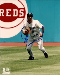 AUTOGRAPHED photo JIM EISENREICH  Florida Marlins
