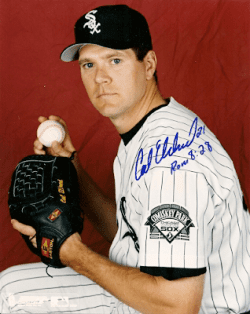 AUTOGRAPHED photo CAL ELDRED Chicago White Sox