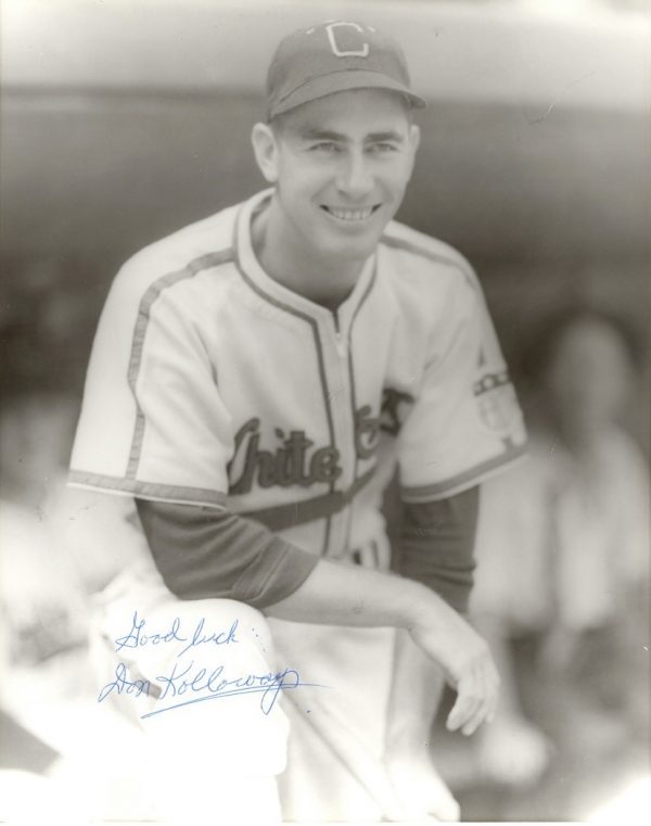 AUTOGRAPHED DON KOLLOWAY  8X10 Chicago White Sox Photo